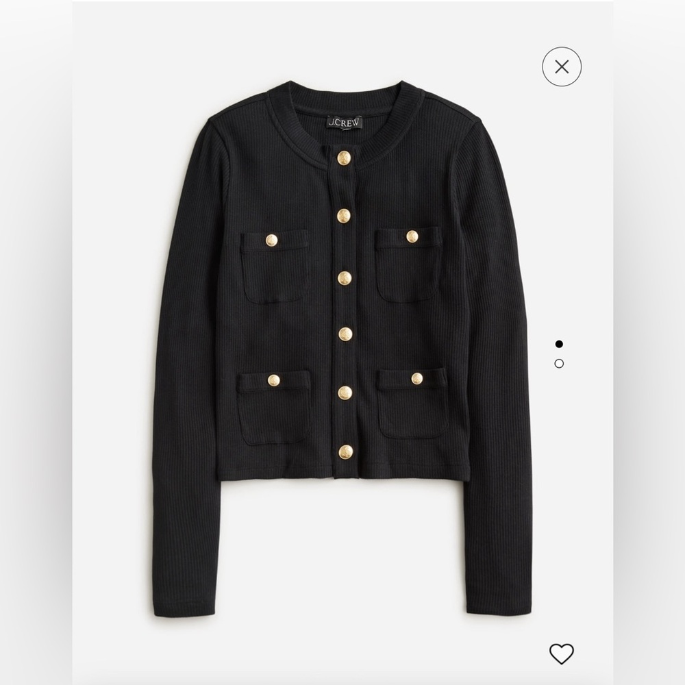 J. Crew Vintage Rib Lady Jacket